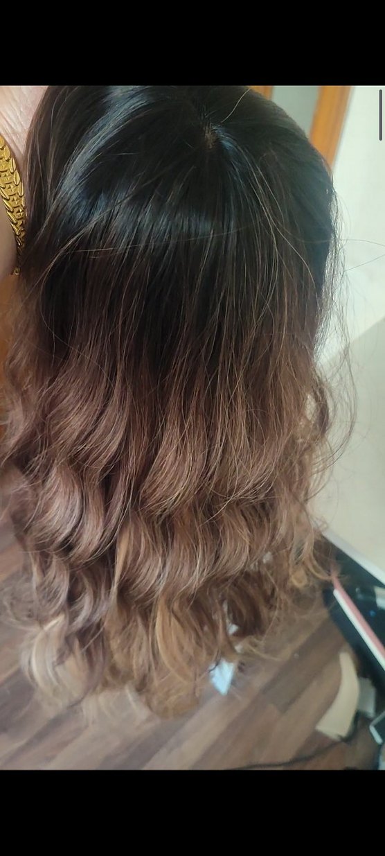 Uzun Katlı Kahverengi Saç Boyası - Görsel 5