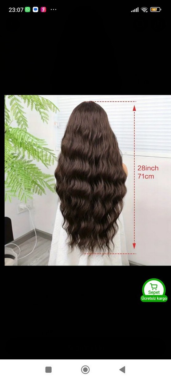 Tül Peruk - Görsel 3