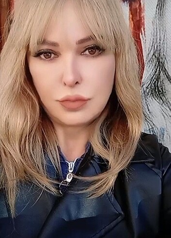 Diğer Gerçek Saç Sarı Peruk 