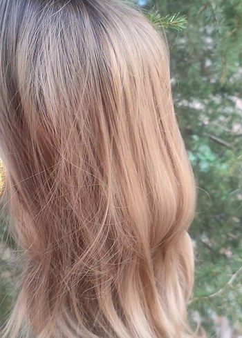 Kahverengi Röfleli Peruk - Görsel 4