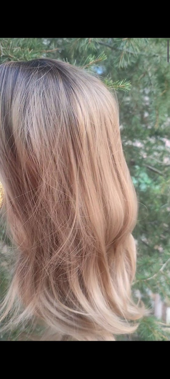 Kahverengi Röfleli Peruk - Görsel 4