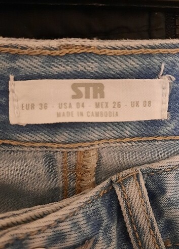 38 Beden STRADİVARİUS KADIN JEAN pantolon