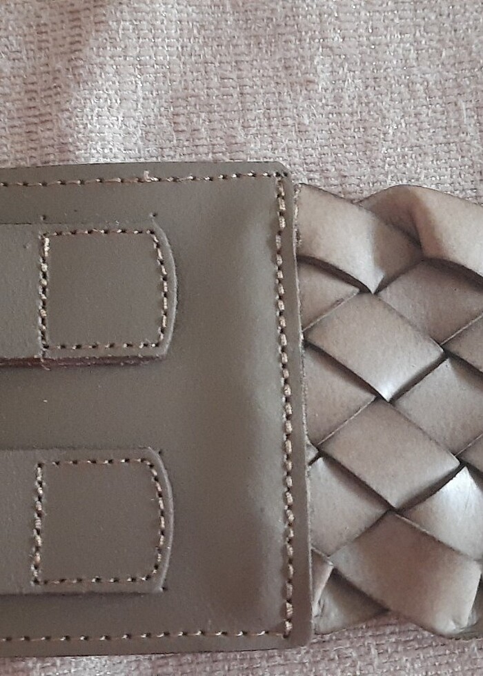 Mango gerçek deri kemer - Görsel 2