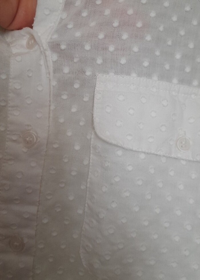 Twist işlemeli gömlek - Görsel 2