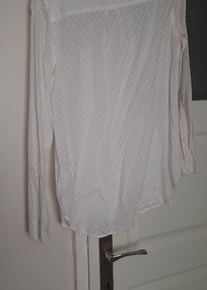 Twist işlemeli gömlek - Görsel 4