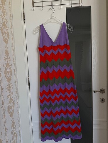 Zigzag elbise