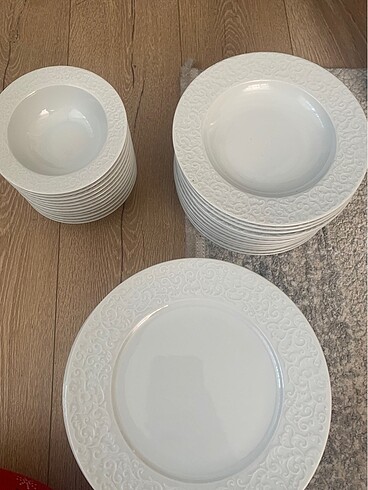 Beden beyaz Renk Yemek tabak