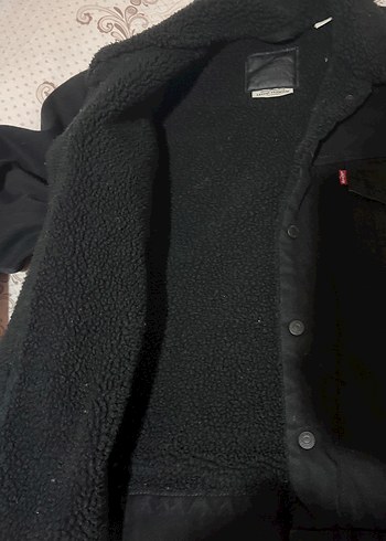 Siyah Düğmeli Kadın Denim Ceket - Görsel 7