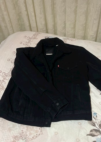 Siyah Düğmeli Kadın Denim Ceket - Görsel 8