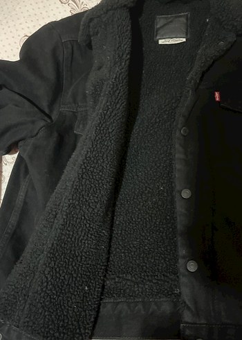 Siyah Düğmeli Kadın Denim Ceket - Görsel 6