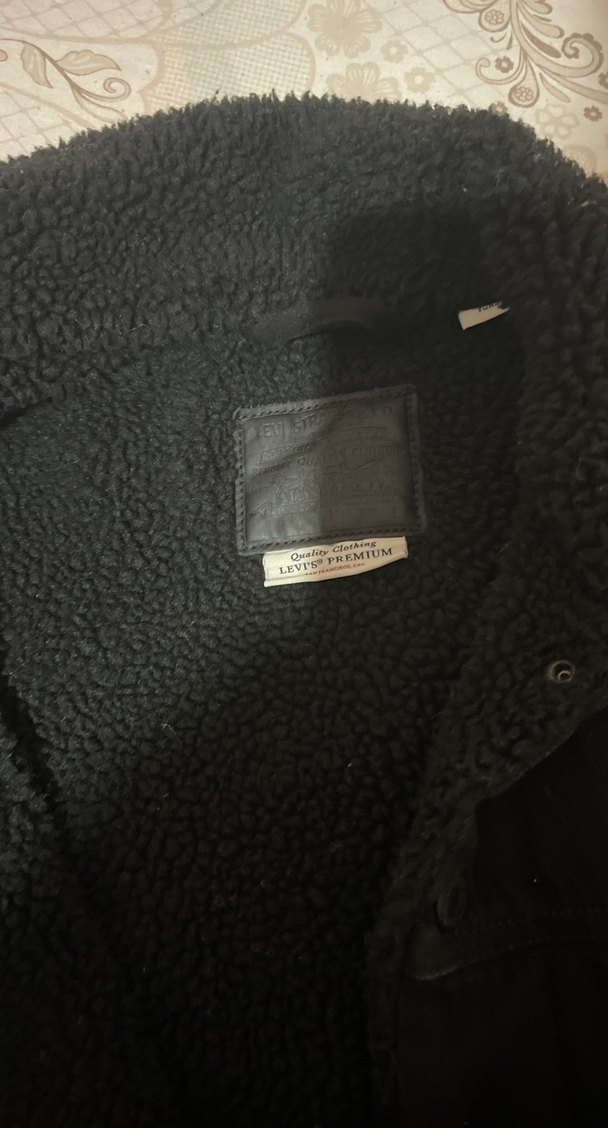 Siyah Düğmeli Kadın Denim Ceket - Görsel 4