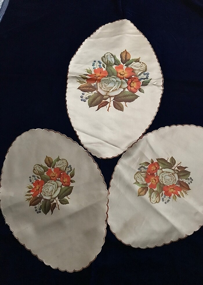 İpek üzeri el boyama Örtü - Görsel 2