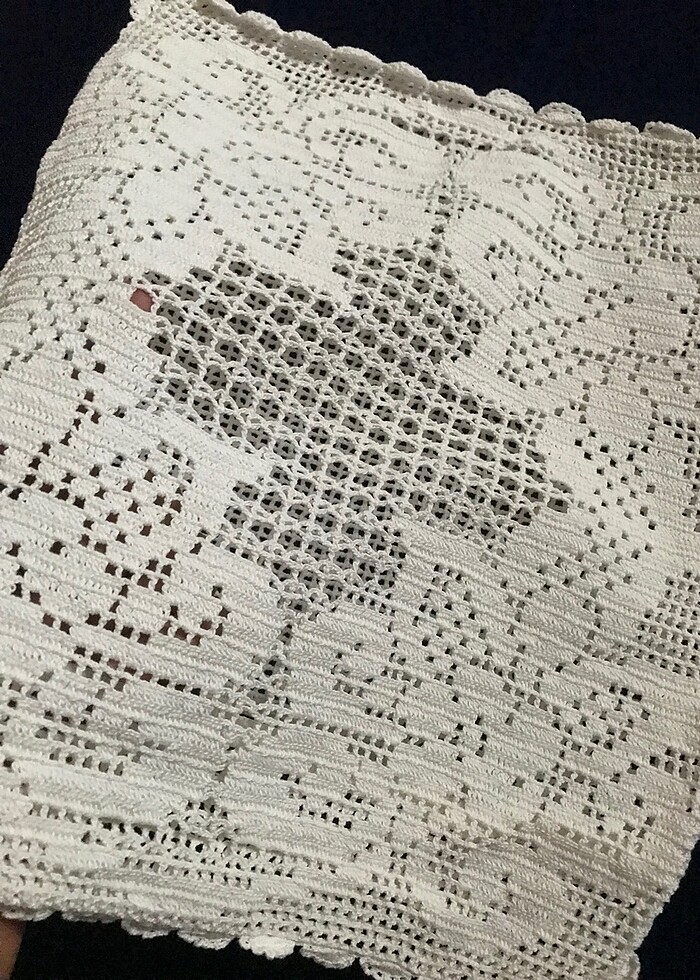 Çeyizlik Dantel Kırlent - Görsel 2