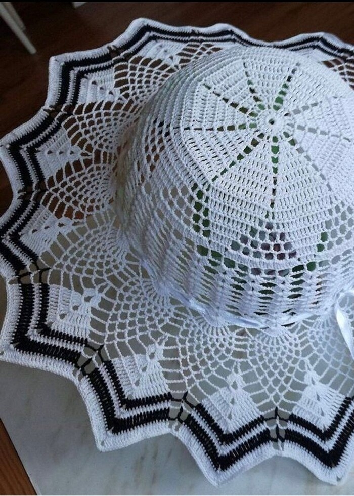 Vintage Dantel Şapka - Görsel 3