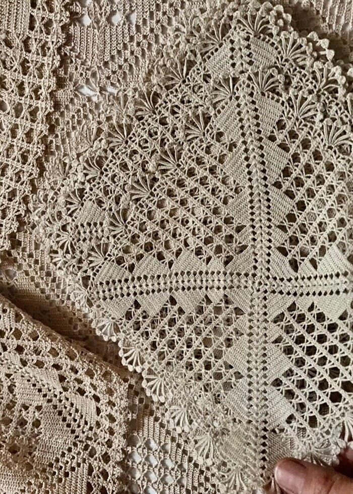 Dantel Yatak Örtüsü - Görsel 4