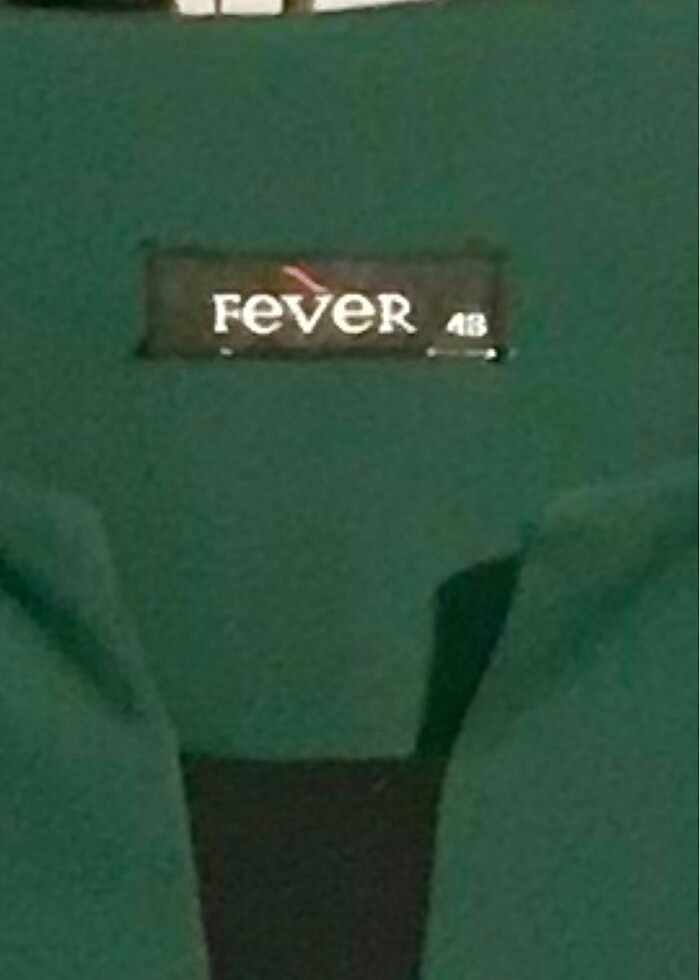 Fever Zümrüt yeşili Elbise - Görsel 3