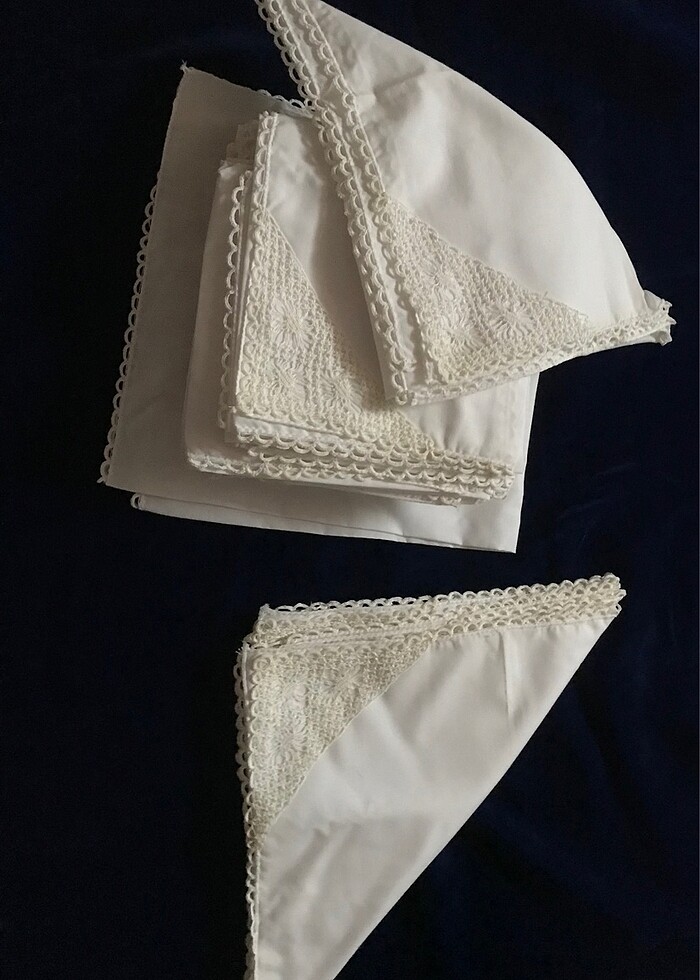 İğne Oyalı Sunum Peçete - Görsel 4