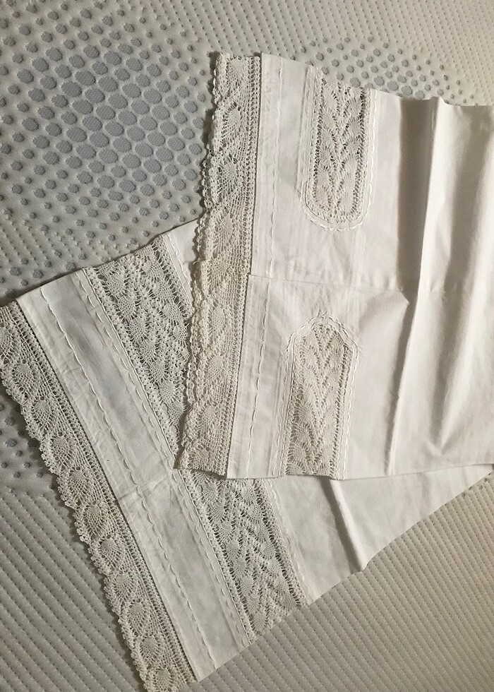 Ara Dantelli Uzun Yastık - Görsel 4