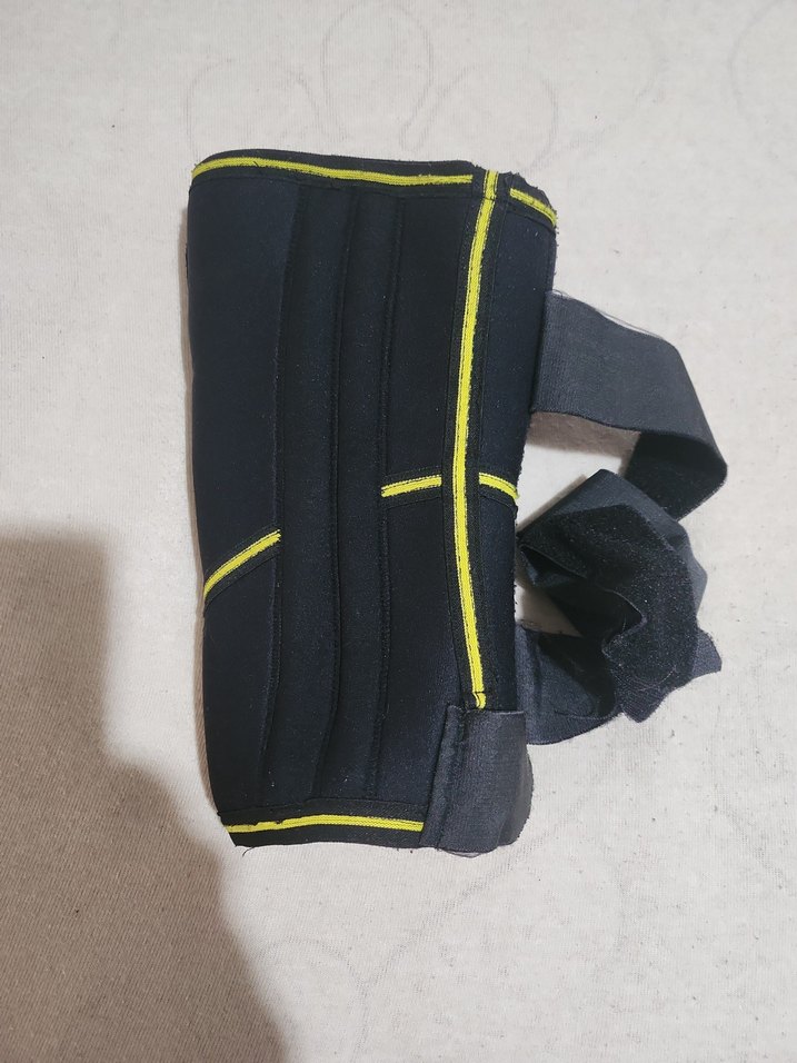 Sarı Baskılı Biker Diz Koruyucu - Görsel 3