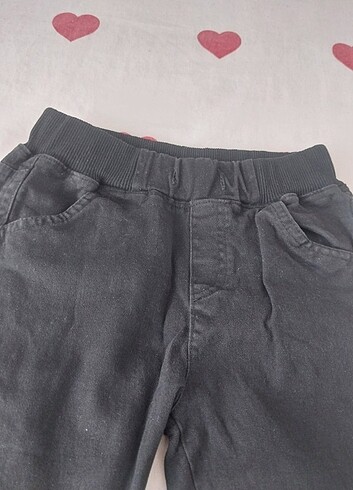 6 Yaş Beden siyah Renk Çocuk siyah pantolon