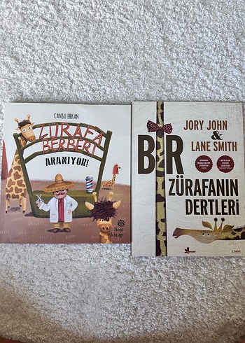 Çocuk Kitapları: Zürafanın Dertleri ve Berber Aranıyor