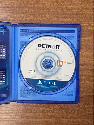  Beden Renk Detroit Become Human PS4 (Playstation 4) Oyunu