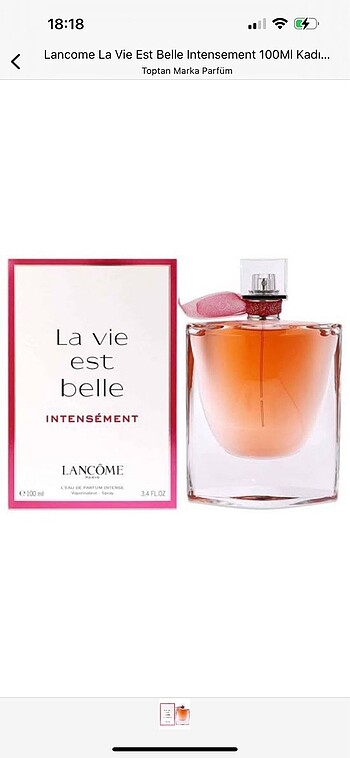 Lancome parfüm