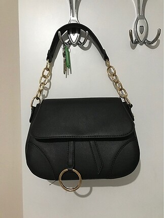 Stradivarius siyah çanta