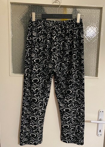 Kadın Siyah Batik Desenli eşofman - Görsel 6