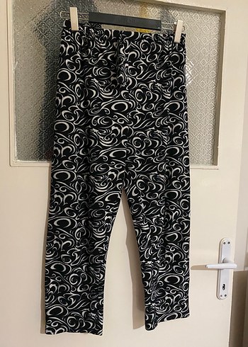 Kadın Siyah Batik Desenli eşofman - Görsel 3