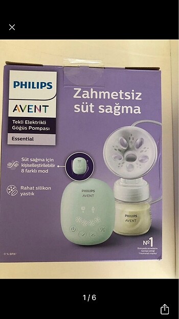 Philips süt sağma makinesi