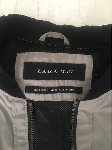 s Beden gri Renk zara unisex mont