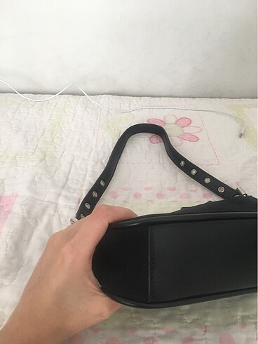  Beden siyah Renk Stradivarius siyah çanta