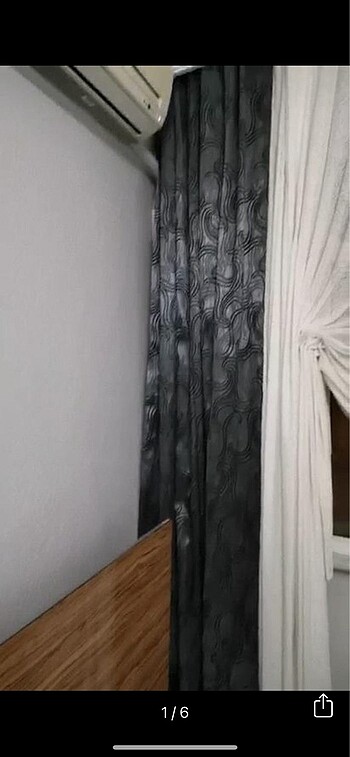 Fon perde 2 kanat