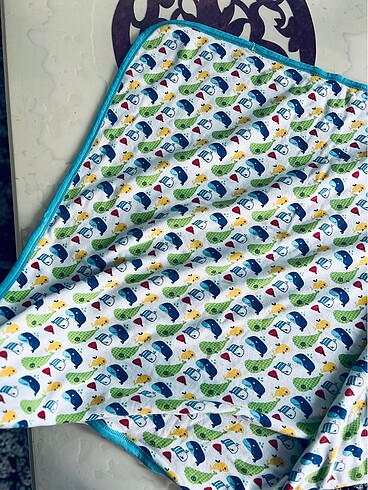 Bebek battaniyesi pamuklu - Görsel 9