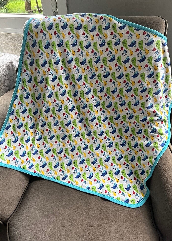 Bebek battaniyesi pamuklu - Görsel 2