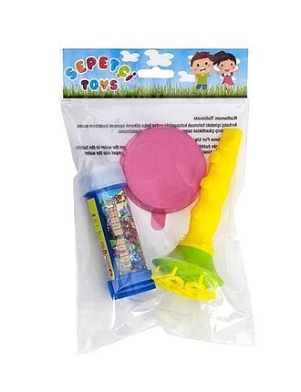 Zurna Üflemeli Baloncuk ve Bovling set