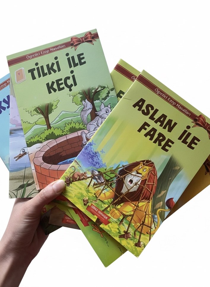 Çocuklar için 10lu Masal Kitabı Seti - Görsel 2