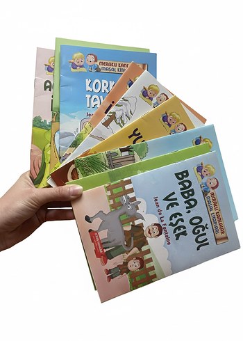 Jean de La Fontaine Masalları Seti - 10 Kitap - Görsel 2