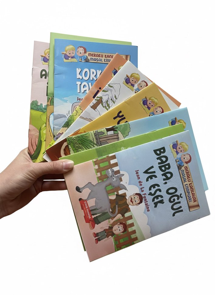 Jean de La Fontaine Masalları Seti - 10 Kitap - Görsel 2