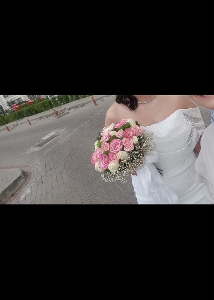 Balık model nikah elbisesi - Görsel 2