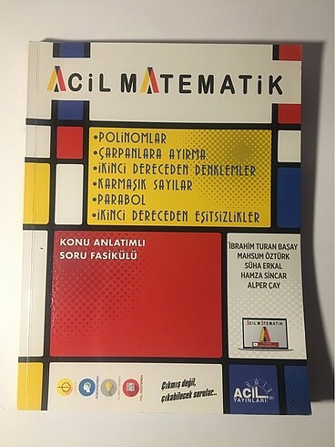 Acil Matematik Polinomlar