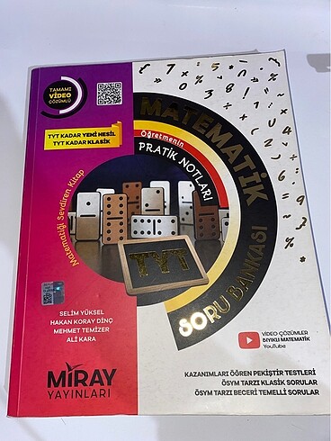 Miray Yayınları Tyt Matematik Soru bankası