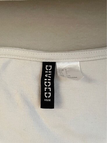 H&M Hm marka beyaz crop