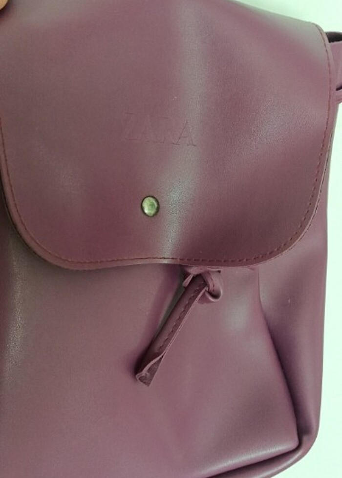 Deri model çanta - Görsel 2