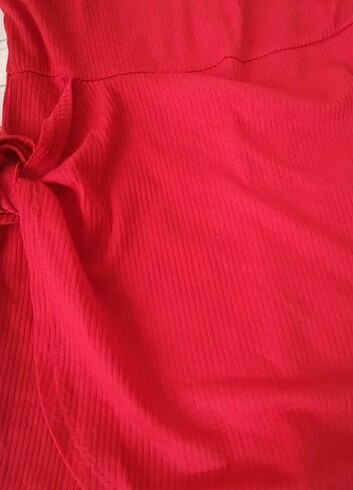 Trendyol & Milla Kırmızı şort etek elbise/tulum