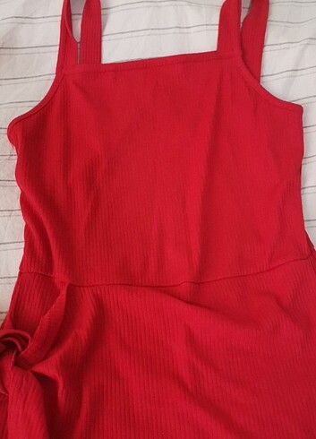 s Beden kırmızı Renk Kırmızı şort etek elbise/tulum