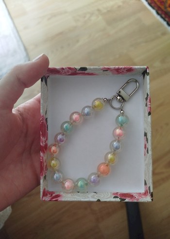 Charm Pastel Renkli Boncuklu