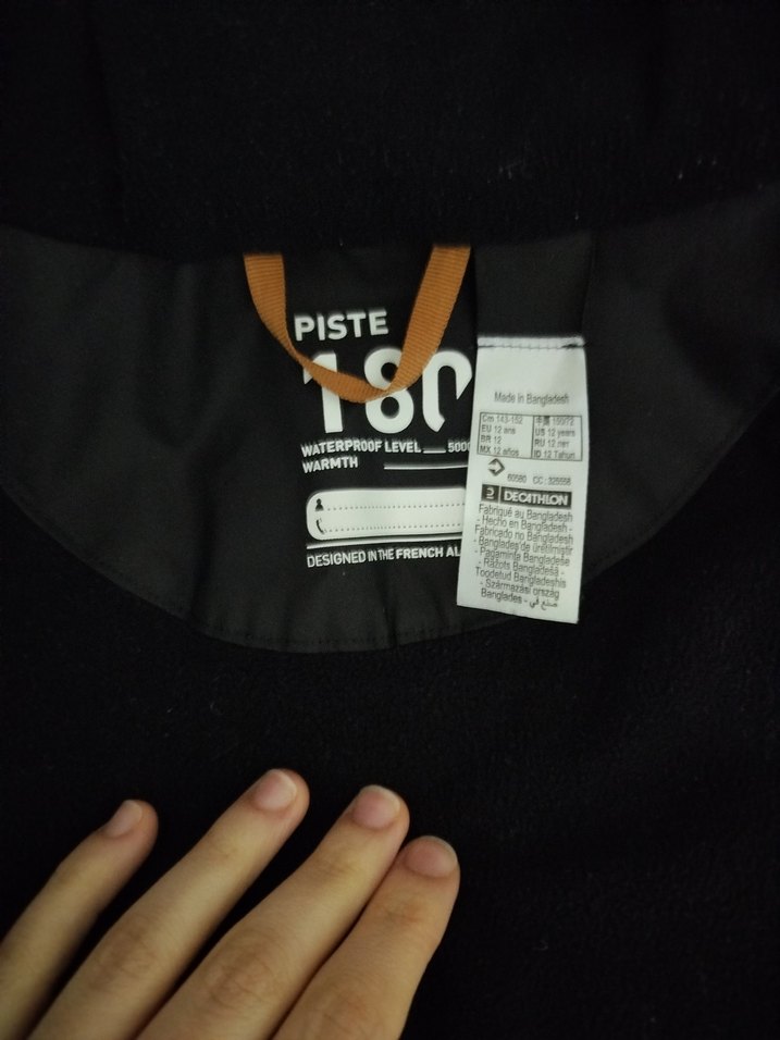 Kahverengi Kayak Mont Rüzgar ve Su Geçirmez - Görsel 3