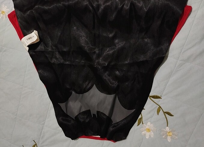 4 Yaş Beden siyah Renk Batman Pelerini çıtçıtlı Lc Waikiki